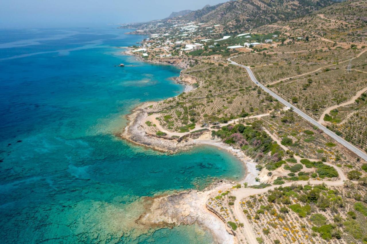 Sea View Pine House Villa Makrýgialos Eksteriør bilde